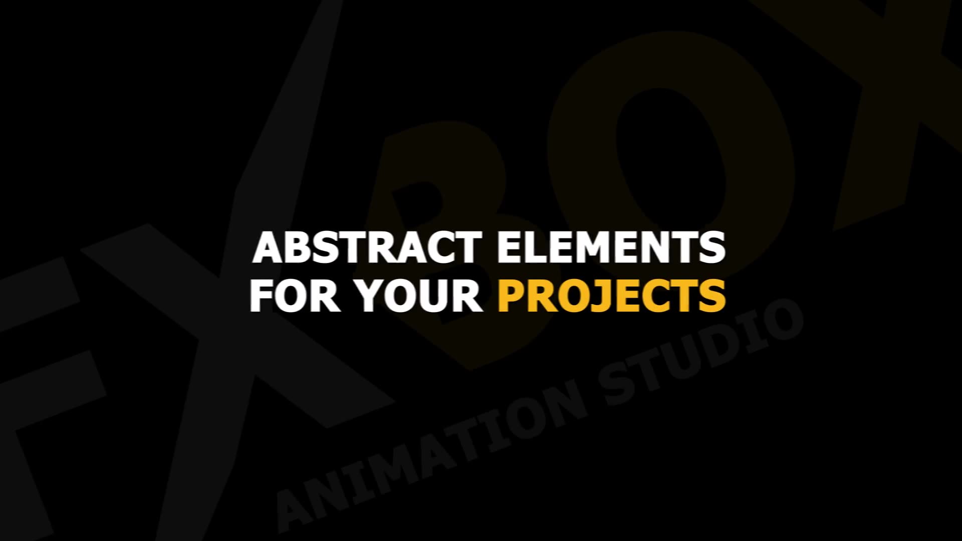Cartoon Abstract Elements | After Effects Videohive 23717663 After Effects Image 3
