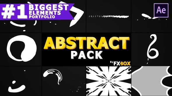 Cartoon Abstract Elements | After Effects - Download Videohive 23717663