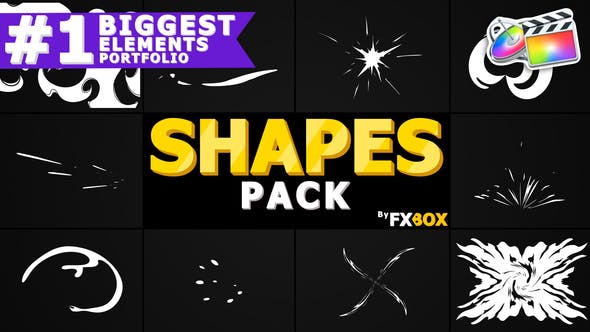 Cartoon Abstract Shapes | FCPX - 25879147 Download Videohive
