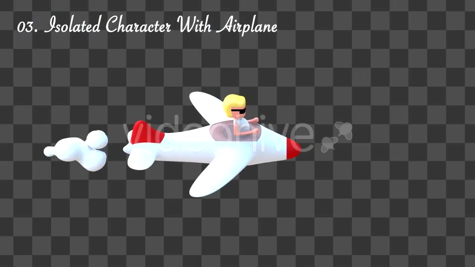 Cartoon Aircraft Adventure Retro Video Game - Download Videohive 16929057
