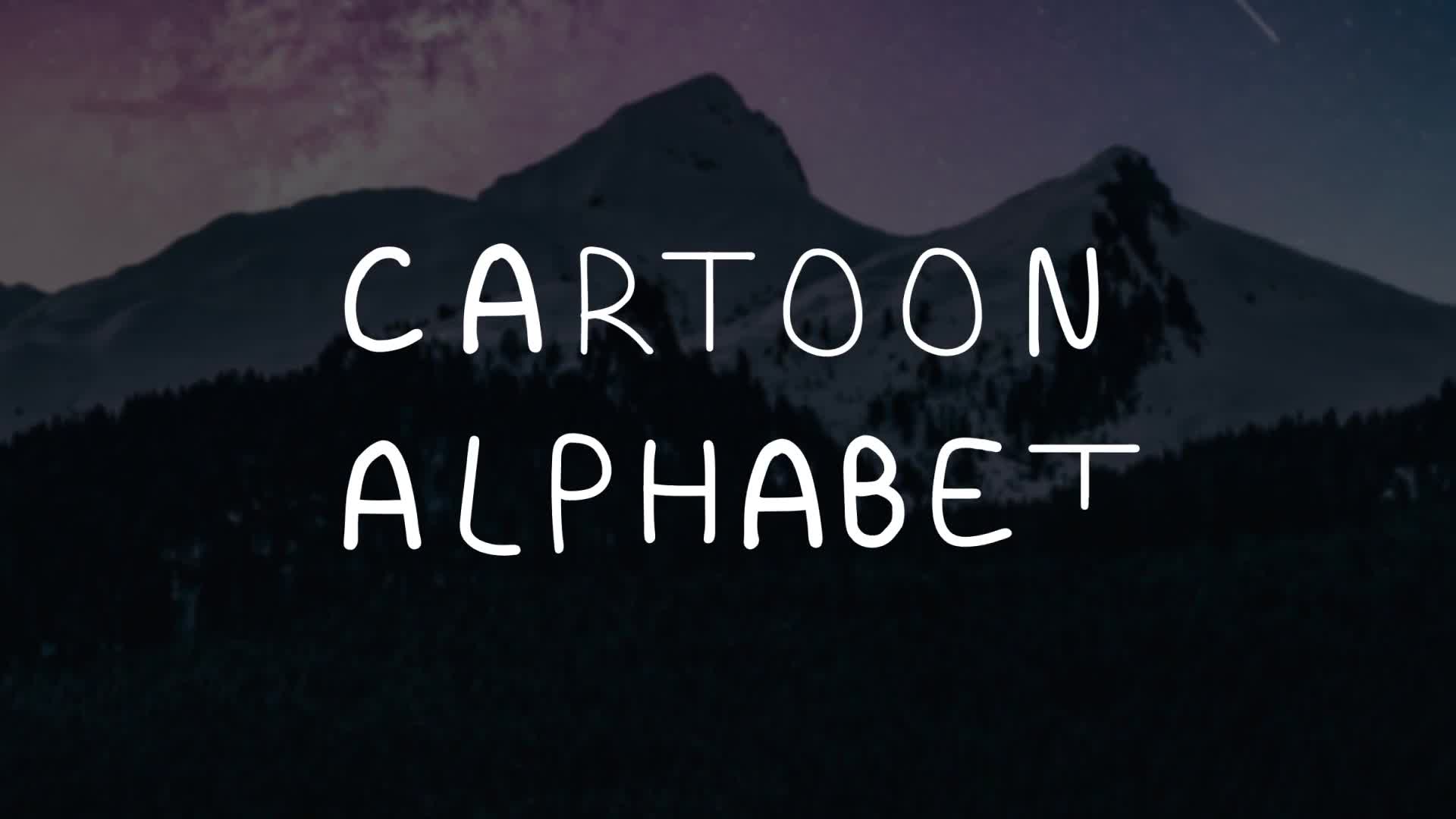 Cartoon Alphabet | After Effects Videohive 33475668 After Effects Image 1