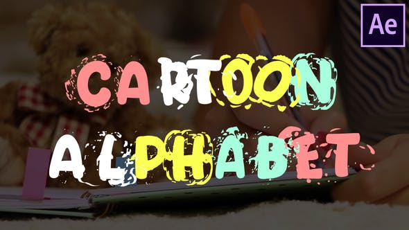 Cartoon Alphabet | After Effects - Videohive 25622907 Download