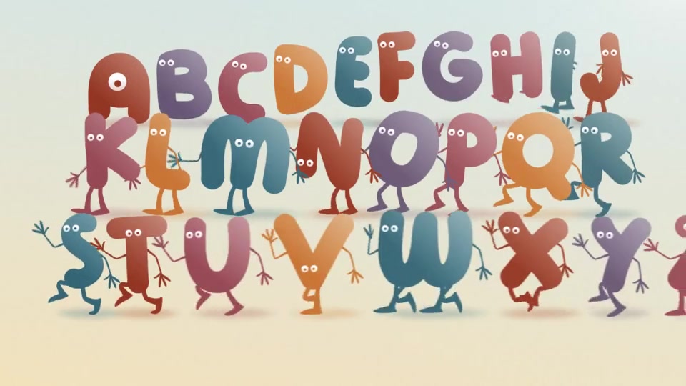 Cartoon Alphabet II | After Effects Template Videohive 11981729 After Effects Image 3