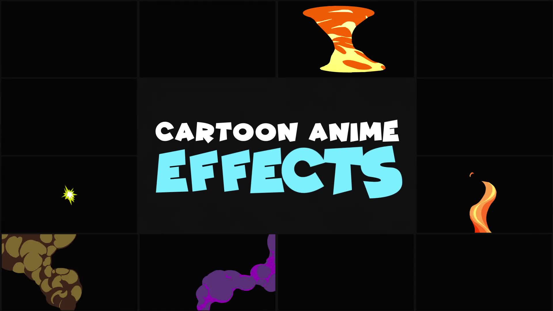 Cartoon Anime Effects Pack | After Effects Videohive 39456954 After Effects Image 1