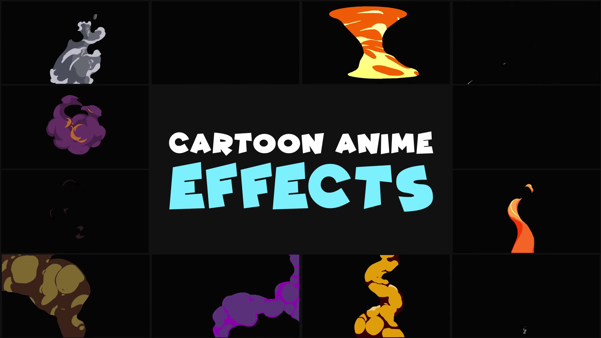 Cartoon Anime Effects Pack | After Effects Videohive 39456954 After Effects Image 4