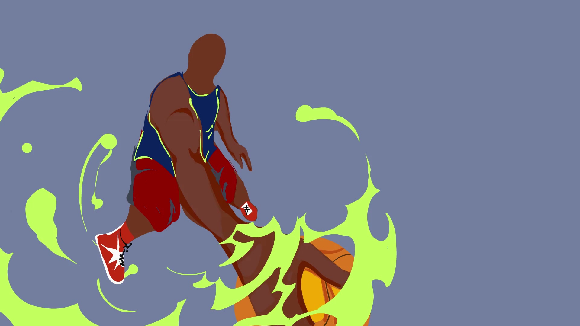 Cartoon Basketball Logo for After Effects Videohive 38961382 After Effects Image 5