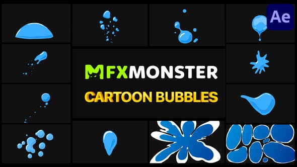 Cartoon Bubbles | After Effects - Videohive Download 31349346