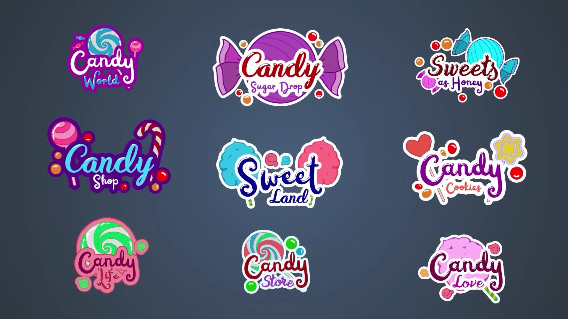 Cartoon Candy Text Animations [After Effects] Videohive 38693089 After Effects Image 1