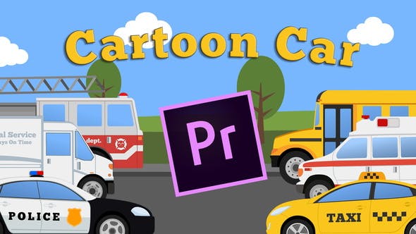 Cartoon Car Mini Pack - 23432287 Download Videohive