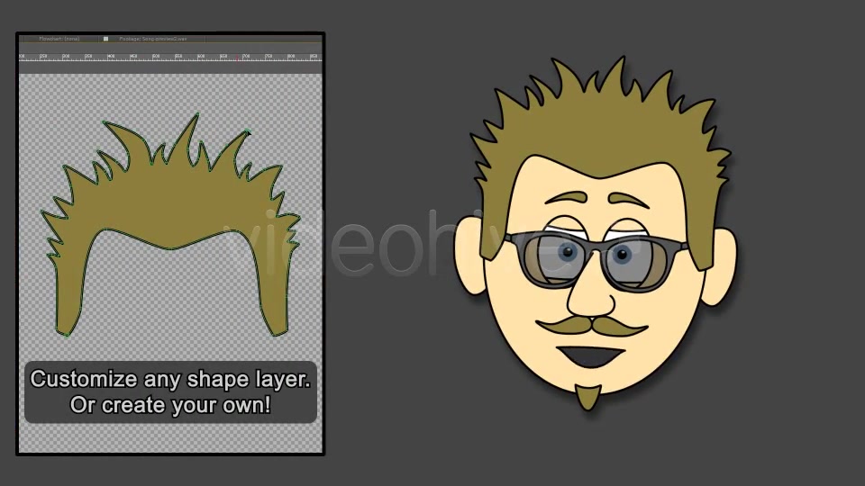 Cartoon Character Creator / Animator (Male Heads) - Download Videohive 4158500