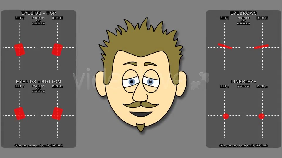 Cartoon Character Creator / Animator (Male Heads) - Download Videohive 4158500