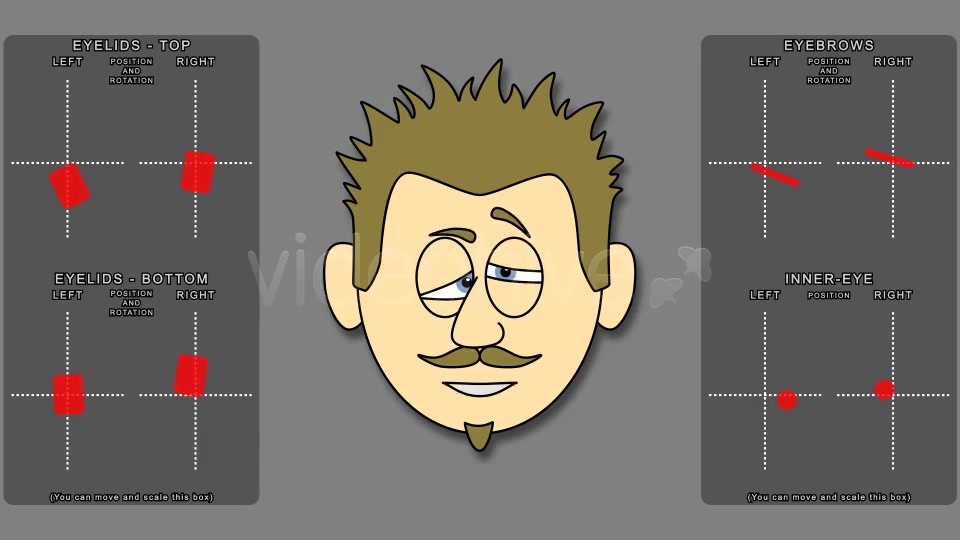 Cartoon Character Creator / Animator (Male Heads) - Download Videohive 4158500