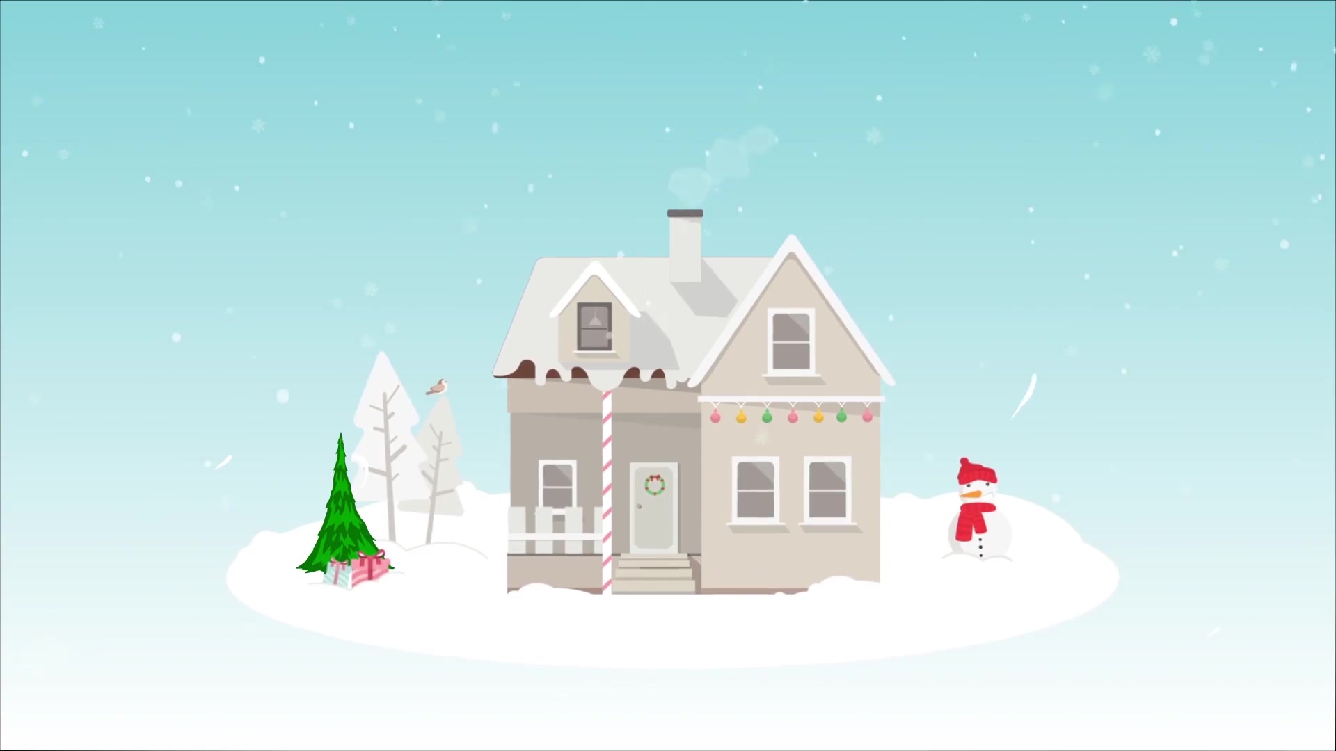 Cartoon Christmas Elements And Transitions - Download Videohive 22890662