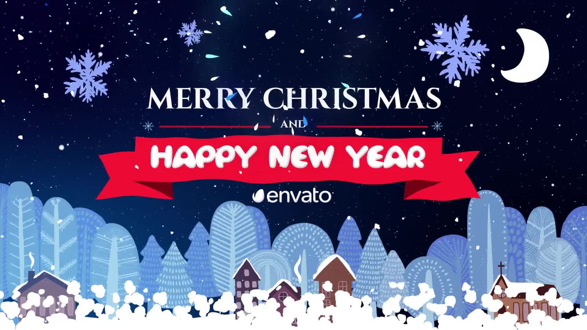 Cartoon Christmas Greetings for After Effects Videohive 35279681 After Effects Image 11