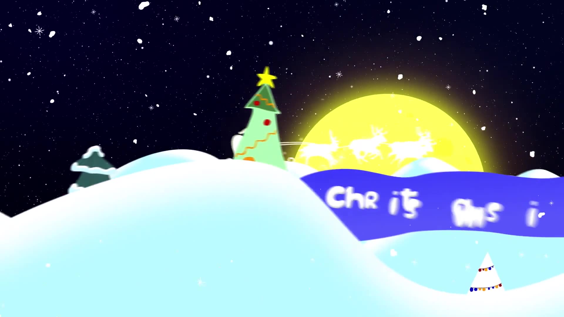 Cartoon Christmas Greetings for After Effects Videohive 35279681 After Effects Image 2