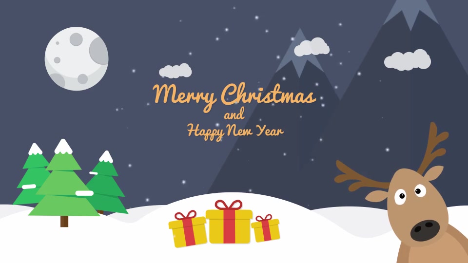 Cartoon Christmas Postcard 02 - Download Videohive 13854427