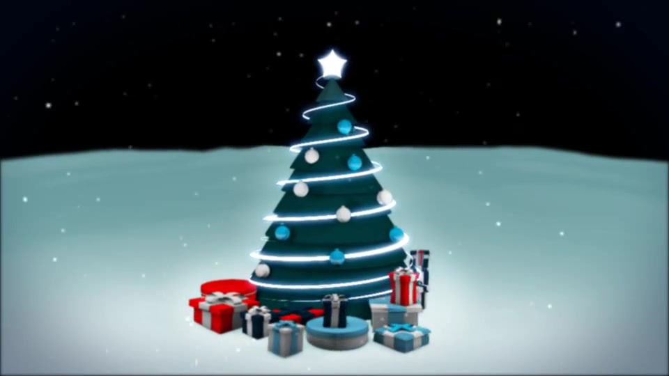Cartoon Christmas Tree Videohive 6390117 After Effects Image 3