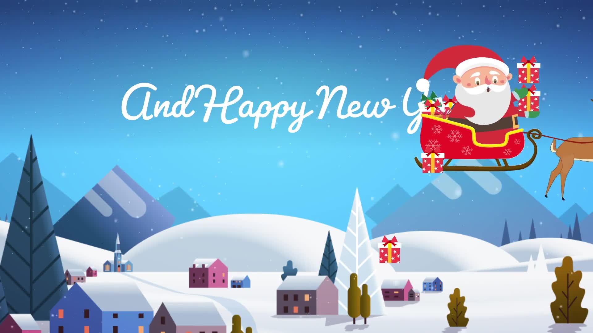 Cartoon christmas wishes & Christmas Opener Videohive 35149531 Premiere Pro Image 7