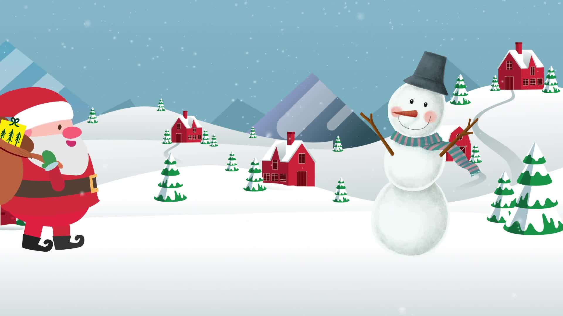 Cartoon Christmas Wishes Christmas Opener Videohive 25187653 After Effects Image 1