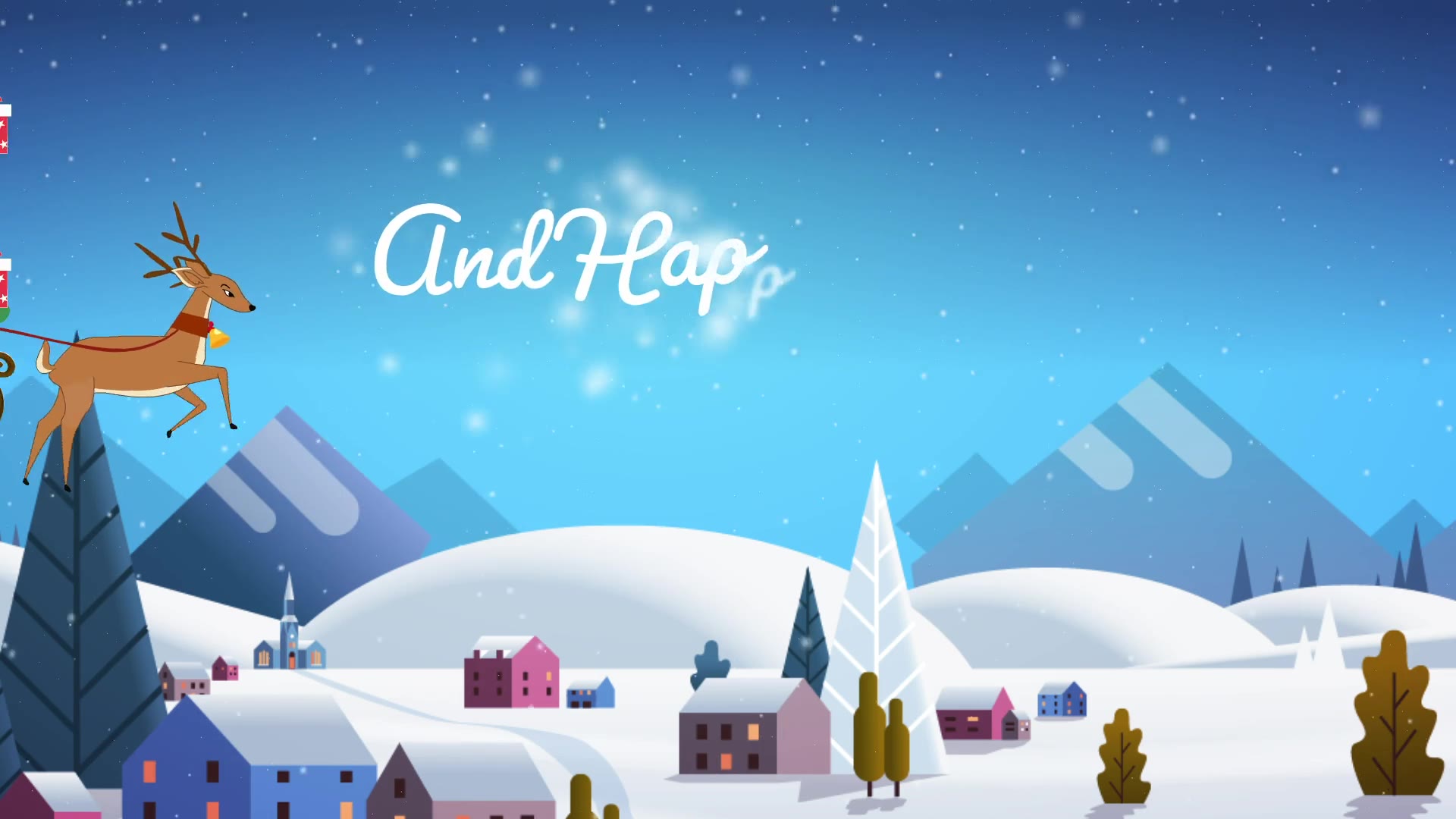 Cartoon Christmas Wishes Christmas Opener Videohive 25187653 After Effects Image 5