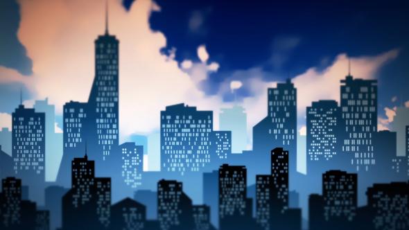Cartoon City Background - Download Videohive 15189854