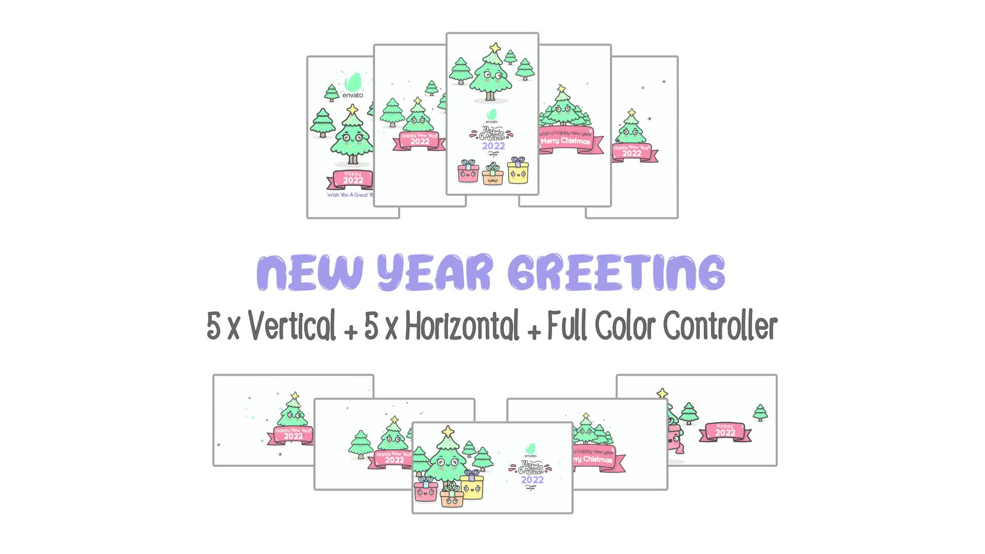 Cartoon Doodle Christmas Greeting Videohive 35044941 After Effects Image 1