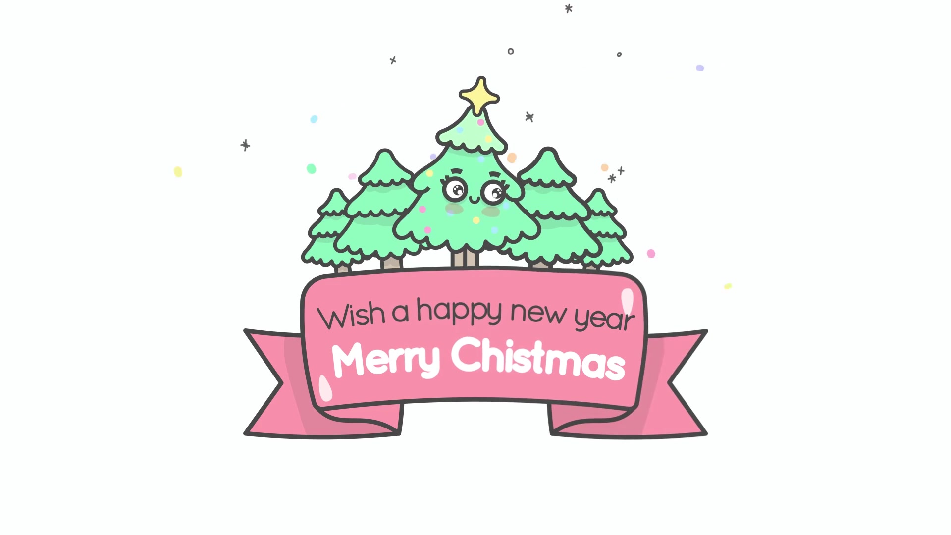 Cartoon Doodle Christmas Greeting Videohive 35044941 After Effects Image 8
