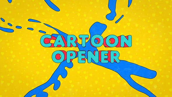 Cartoon Drawn Opener Premiere Pro - Videohive Download 31335502