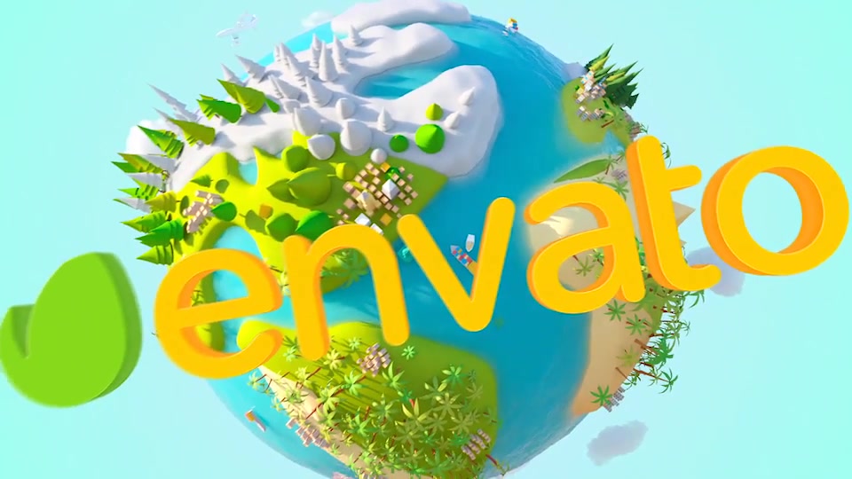 Cartoon Earth Logo Videohive 24597609 After Effects Image 10