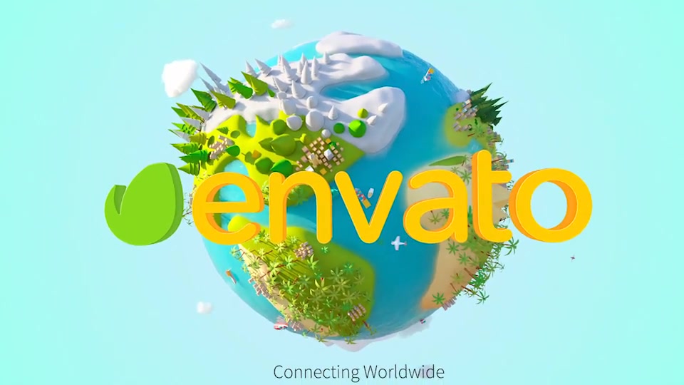 Cartoon Earth Logo Videohive 24597609 After Effects Image 11