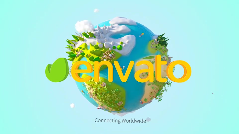 Cartoon Earth Logo Videohive 24597609 After Effects Image 12