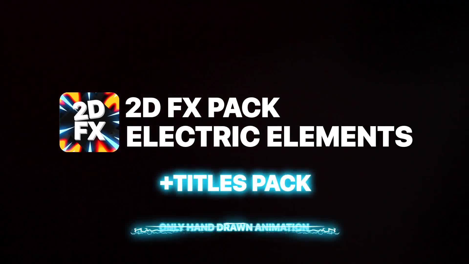 Cartoon Electricity And Titles | Premiere Pro MOGRT Videohive 24429478 Premiere Pro Image 1