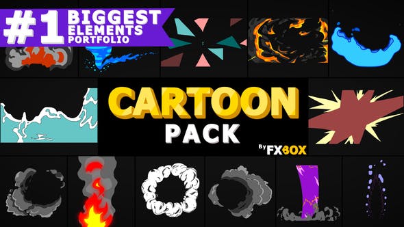 Cartoon Elements Pack | After Effects - Download 23220645 Videohive