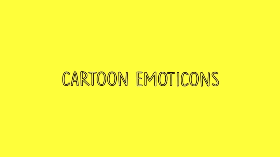 Cartoon Emoticons Videohive 19171467 Motion Graphics Image 11