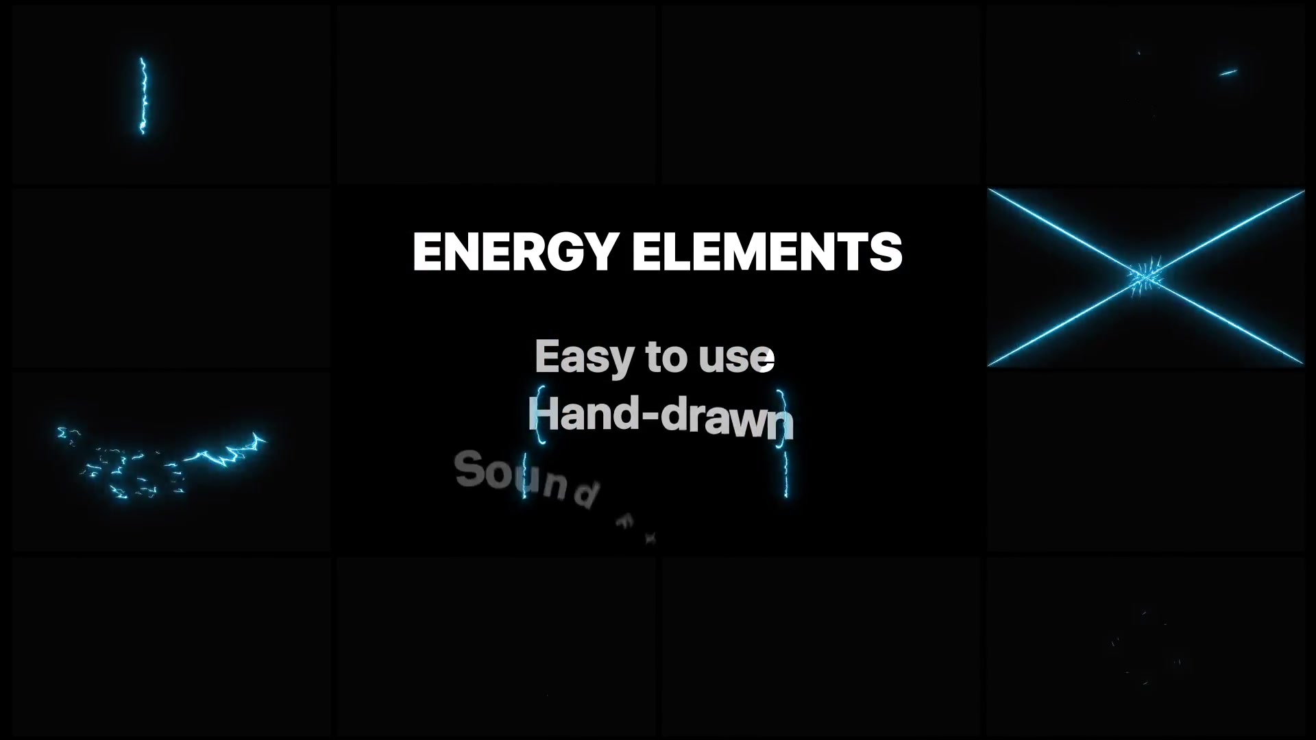Cartoon Energy Elements | Premiere Pro MOGRT Videohive 23775318 Premiere Pro Image 3
