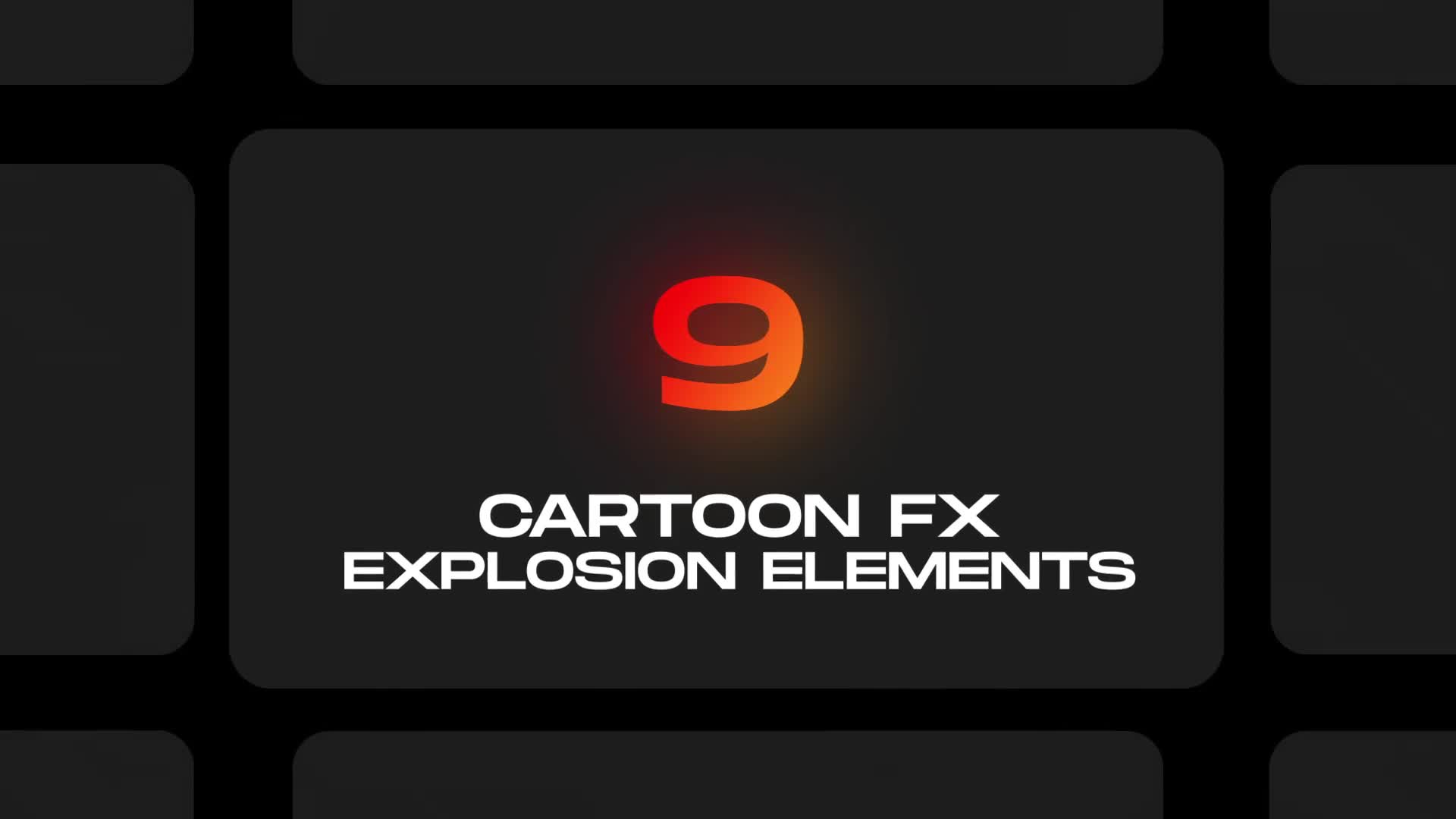 Cartoon Explosion VFX Direct Download Videohive 36191419 After Effects