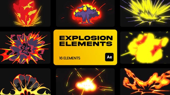 Cartoon Explosion VFX - Videohive 36191419 Download