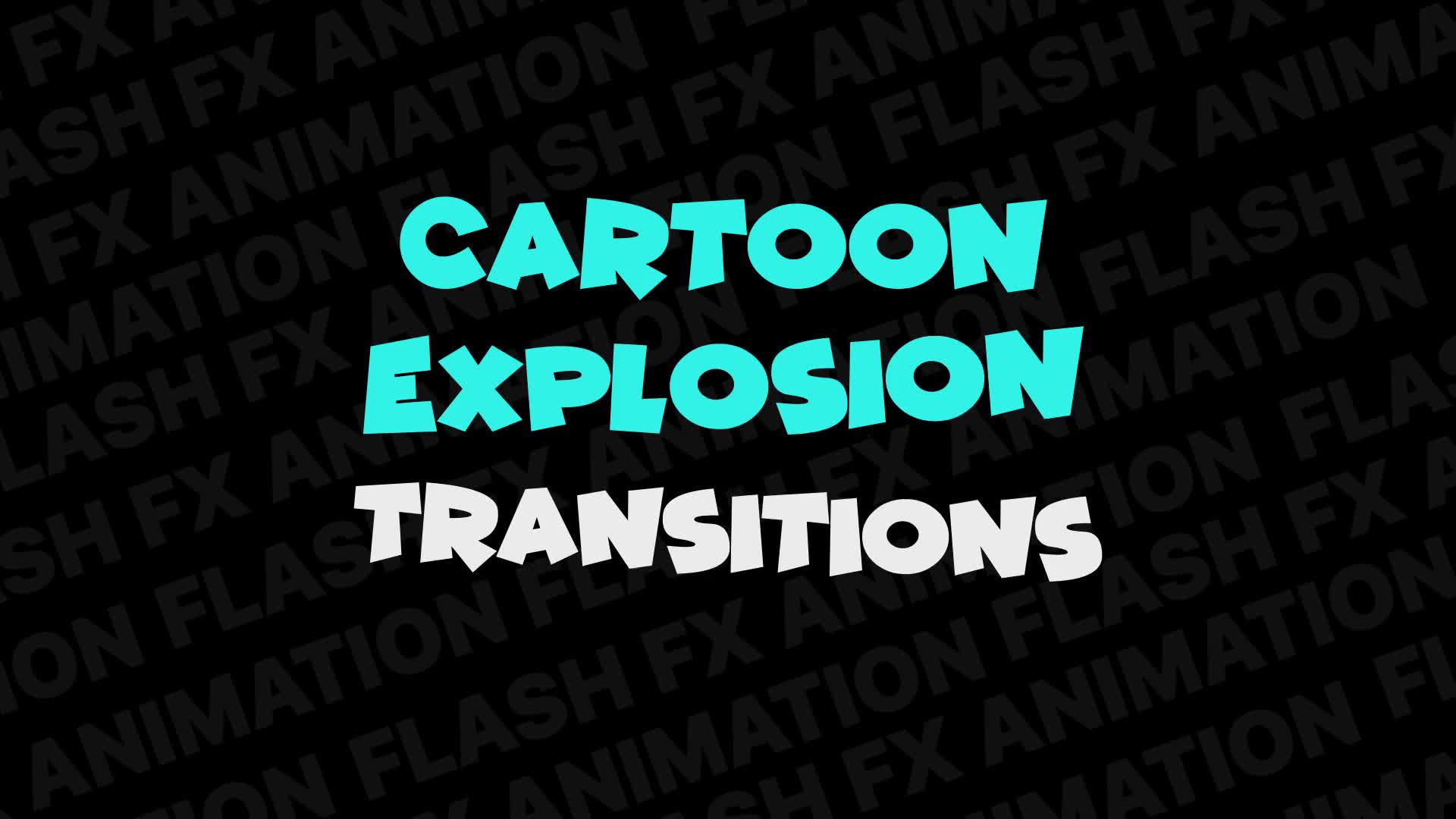 Cartoon Explosions Transitions | Premiere Pro MOGRT Videohive 38745115 Premiere Pro Image 1