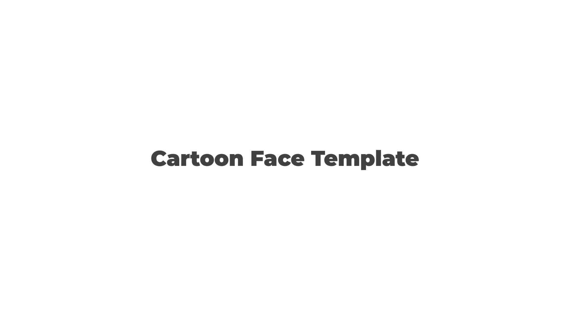 Cartoon Face Videohive 25613793 After Effects Image 1