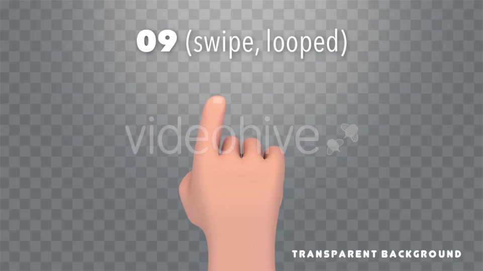 Cartoon Finger Swipe Pack - Download Videohive 20464796