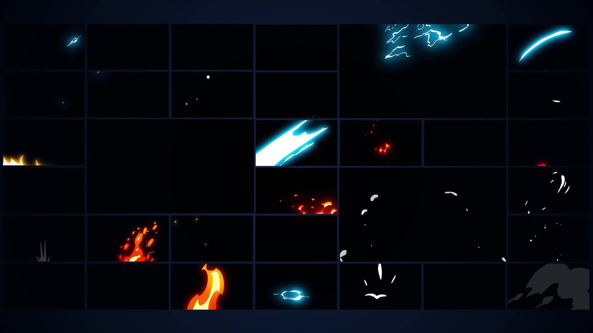 Cartoon Fire Energy And Explosions | After Effects Videohive 38264623 After Effects Image 2