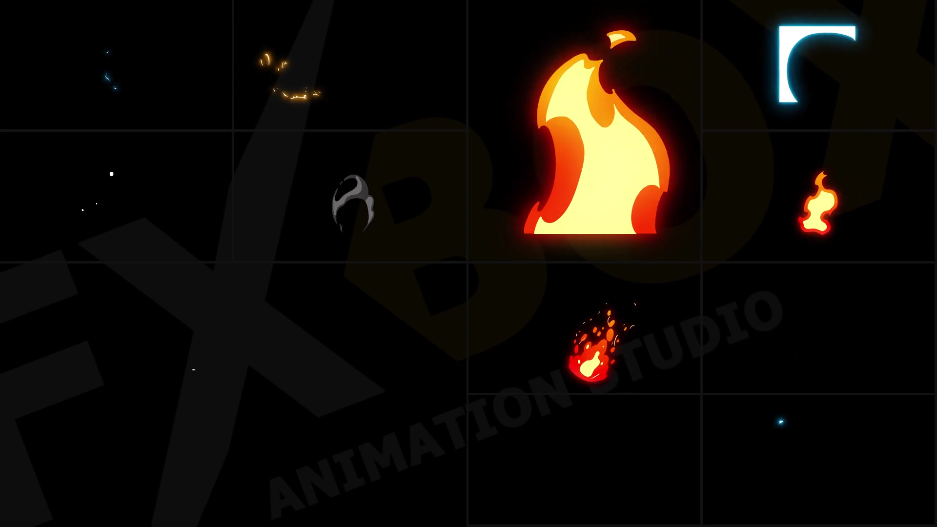 Cartoon Fire Energy And Explosions | After Effects Videohive 38264623 After Effects Image 8