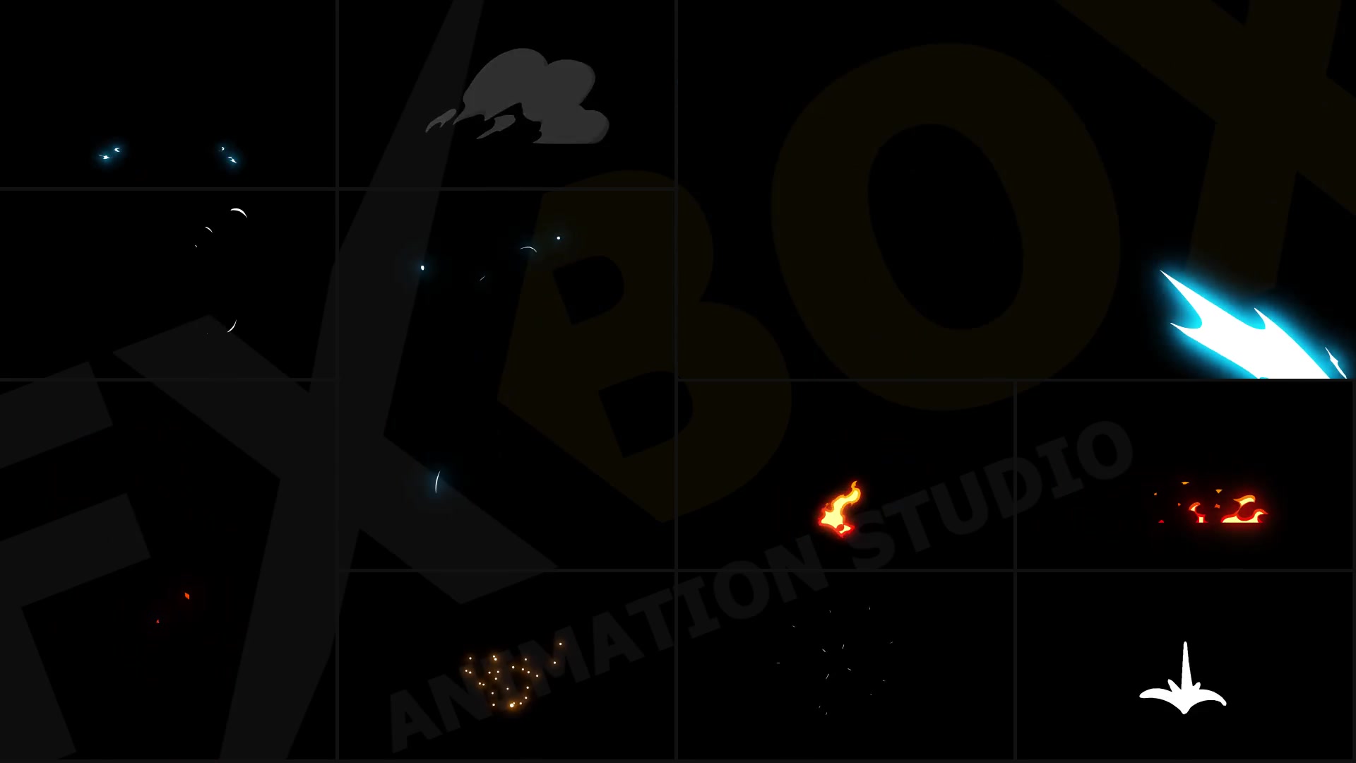 Cartoon Fire Energy And Explosions | After Effects Videohive 38264623 After Effects Image 9