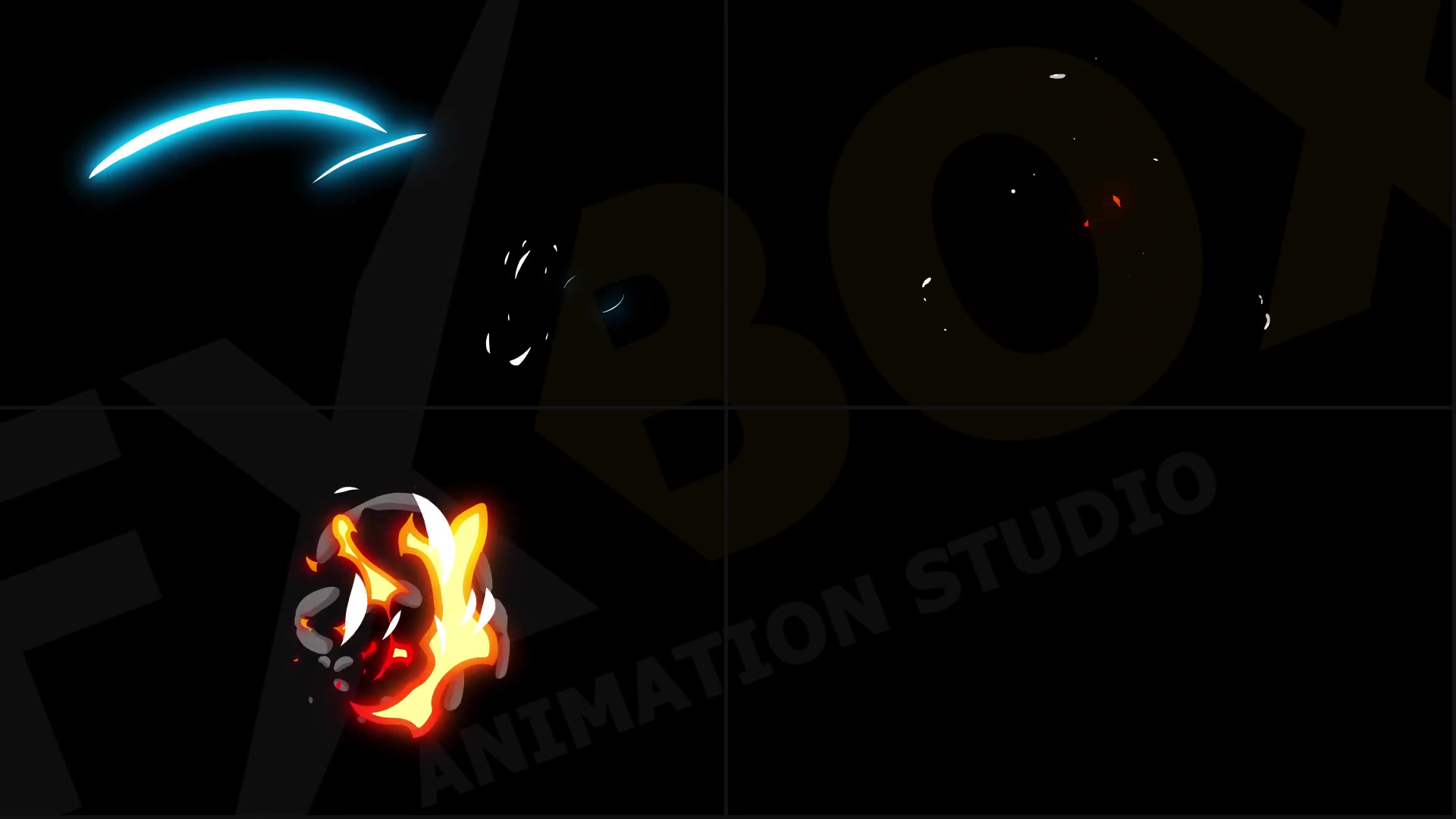 Cartoon Fire Energy And Explosions | Premiere Pro MOGRT Videohive 38264631 Premiere Pro Image 7