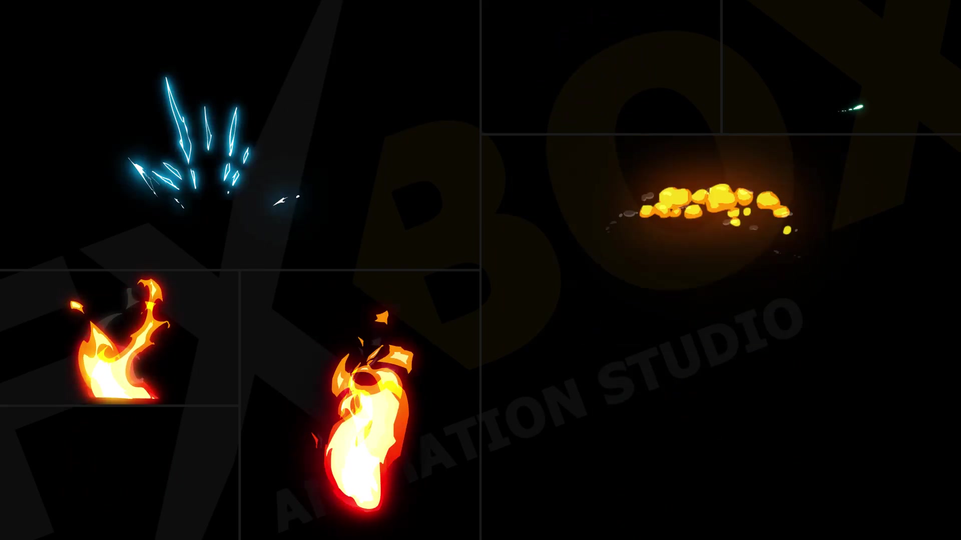 Cartoon Flash FX Elements Pack for After Effects Videohive 38088333 After Effects Image 7