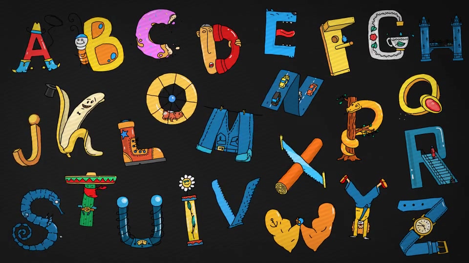 Cartoon Fonts Videohive 21785061 After Effects Image 3
