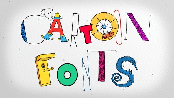 Cartoon Fonts - 21785061 Download Videohive