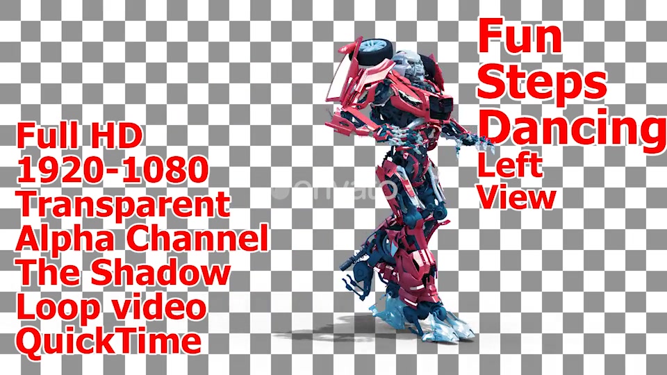 Cartoon Fun Robot Steps - Download Videohive 21541963