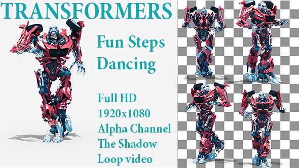 Cartoon Fun Robot Steps - Download Videohive 21541963