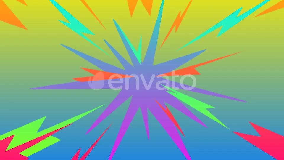 Cartoon Gradient Transitions - Download Videohive 23078256